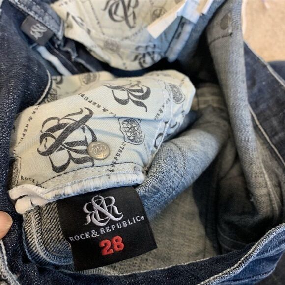 ROCK & Republic Kassandra jeans Sz 28 - Picture 9 of 10